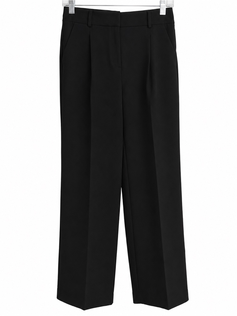 NWT LOFT The Peyton Trouser Black Pants 0 Petite